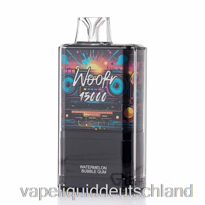 Woofr 15000 Einweg-Wassermelonen-Kaugummi-Vape-Flüssigkeit